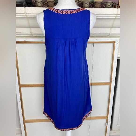 Savanna Jane vintage boho lined embroidered dress w/pockets vintage - Picture 3 of 11